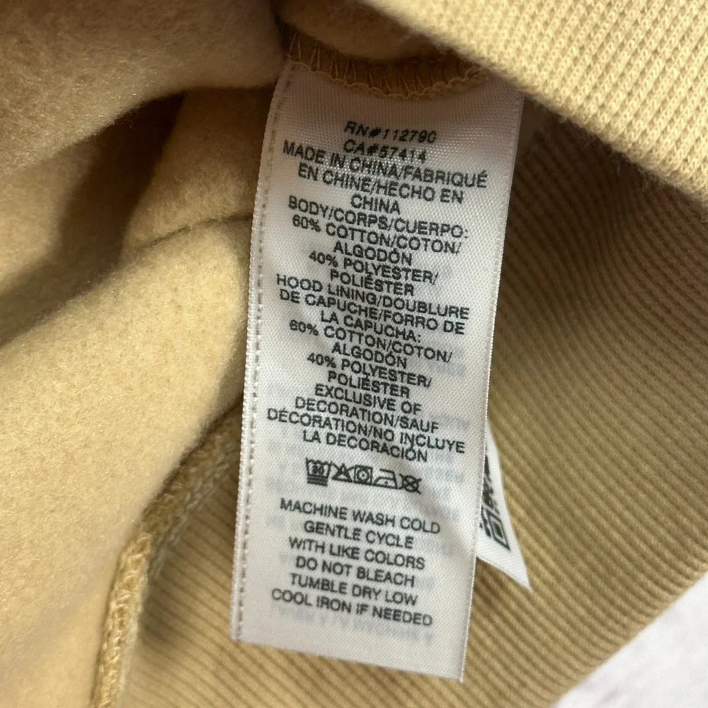 New - No Tags True Religion‎ Brand Jeans Full Zip Khaki Hoodie Men's Medium